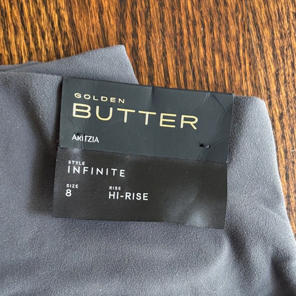 Aritzia Women Slate Gray Leggings - Picture 2 of 5